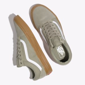 Vans Erkek Spor Ayakkabı Old Skool Gri | 42374-956